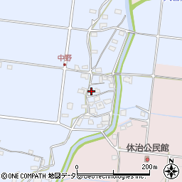 兵庫県赤穂郡上郡町中野132周辺の地図