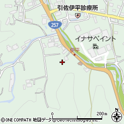 静岡県浜松市浜名区引佐町伊平1558-1周辺の地図