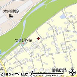 静岡県藤枝市築地877周辺の地図