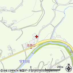 岡山県加賀郡吉備中央町田土1066-1周辺の地図