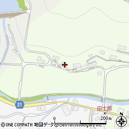 岡山県加賀郡吉備中央町田土48周辺の地図