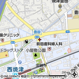 株式会社アカデミージャパン焼津営業所周辺の地図