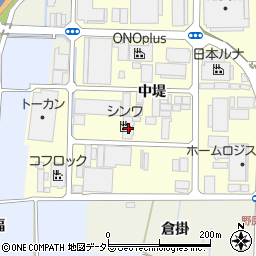 京都府八幡市上津屋中堤136周辺の地図