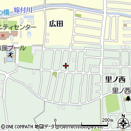 京都府城陽市久世里ノ西221-15周辺の地図