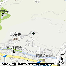 静岡県浜松市天竜区二俣町阿蔵46周辺の地図