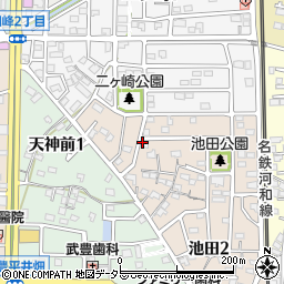 〒470-2329 愛知県知多郡武豊町池田の地図