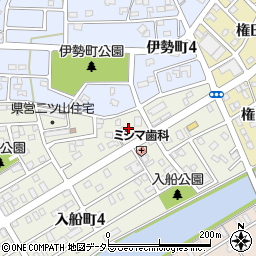 愛知県碧南市入船町2丁目周辺の地図