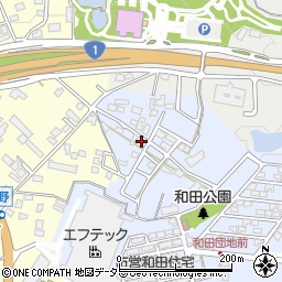 三重県亀山市和田町1285-6周辺の地図
