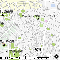 京都府城陽市寺田尼塚13-9周辺の地図