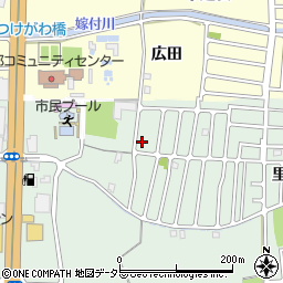 京都府城陽市久世里ノ西232-5周辺の地図