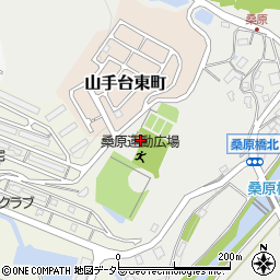 大阪府茨木市桑原18周辺の地図