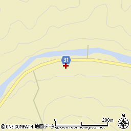 岡山県加賀郡吉備中央町下加茂251周辺の地図