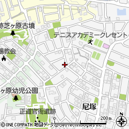 京都府城陽市寺田尼塚12-20周辺の地図