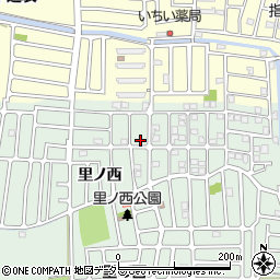 京都府城陽市久世里ノ西161-33周辺の地図