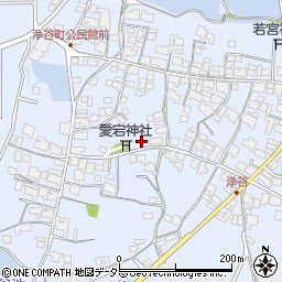 兵庫県小野市浄谷町周辺の地図