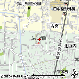 京都府城陽市久世北垣内138周辺の地図