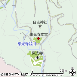 東光寺本堂周辺の地図