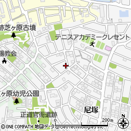 京都府城陽市寺田尼塚12-55周辺の地図