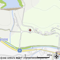 岡山県加賀郡吉備中央町田土119周辺の地図