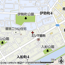 愛知県碧南市入船町2丁目29周辺の地図