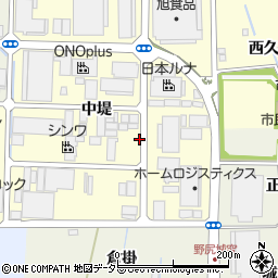 京都府八幡市上津屋中堤132周辺の地図