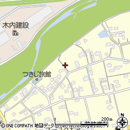静岡県藤枝市築地144周辺の地図