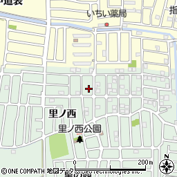 京都府城陽市久世里ノ西161-40周辺の地図