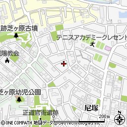 京都府城陽市寺田尼塚12-51周辺の地図