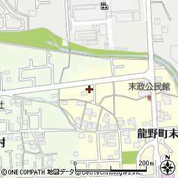 兵庫県たつの市龍野町末政13周辺の地図