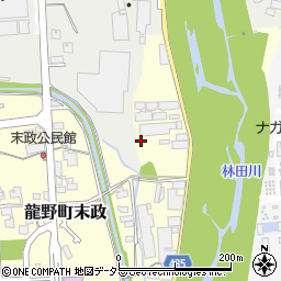兵庫県たつの市龍野町末政296周辺の地図