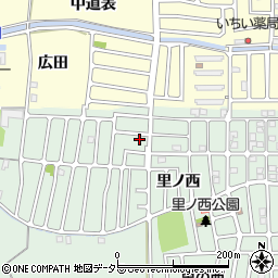 京都府城陽市久世里ノ西204-36周辺の地図