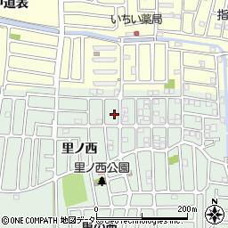 京都府城陽市久世里ノ西161-39周辺の地図