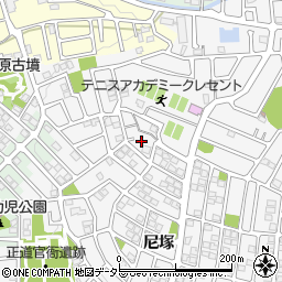 京都府城陽市寺田尼塚13-18周辺の地図