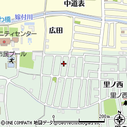 京都府城陽市久世里ノ西221-24周辺の地図