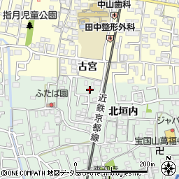 京都府城陽市久世北垣内67周辺の地図