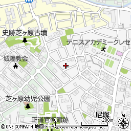 京都府城陽市寺田尼塚12-35周辺の地図