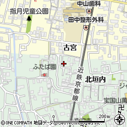 京都府城陽市久世北垣内66周辺の地図