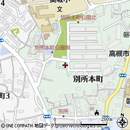大阪府高槻市別所本町18周辺の地図
