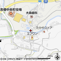 岡山県加賀郡吉備中央町豊野2周辺の地図