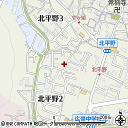 兵庫県姫路市北平野2丁目12-50周辺の地図