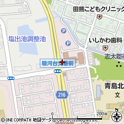 静岡県藤枝市南駿河台1丁目15周辺の地図