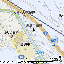 愛知県豊川市赤坂町青木周辺の地図