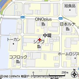 京都府八幡市上津屋中堤127周辺の地図