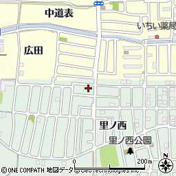 京都府城陽市久世里ノ西204-17周辺の地図