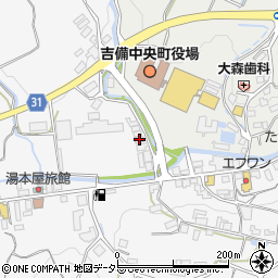 岡山県加賀郡吉備中央町竹荘790-2周辺の地図