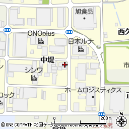 京都府八幡市上津屋中堤130周辺の地図