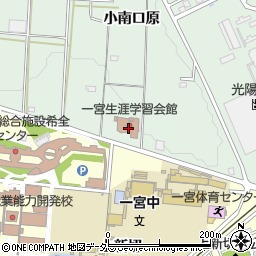 豊川市一宮生涯学習会館周辺の地図