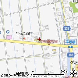 愛知県西尾市平坂町上縄52周辺の地図