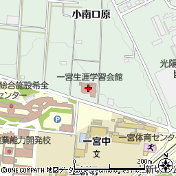 豊川市役所　一宮生涯学習センター周辺の地図