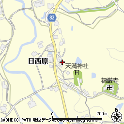 兵庫県神戸市北区大沢町日西原1438周辺の地図